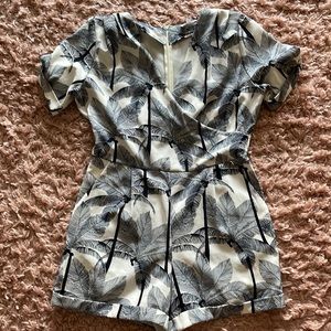 Palm tree Leith romper